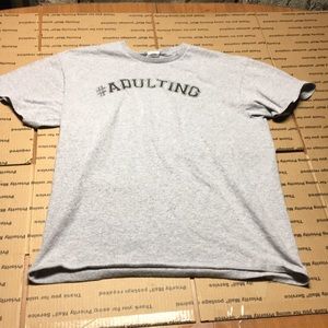 Large mens short sleeve #adulting